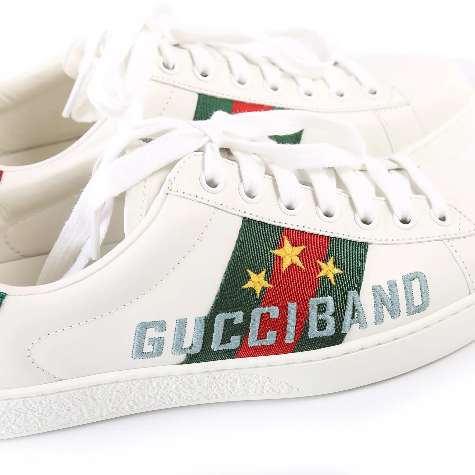 Ace Web Gucci Band Sneakers Size 38.5 (Men's Size 6.5)