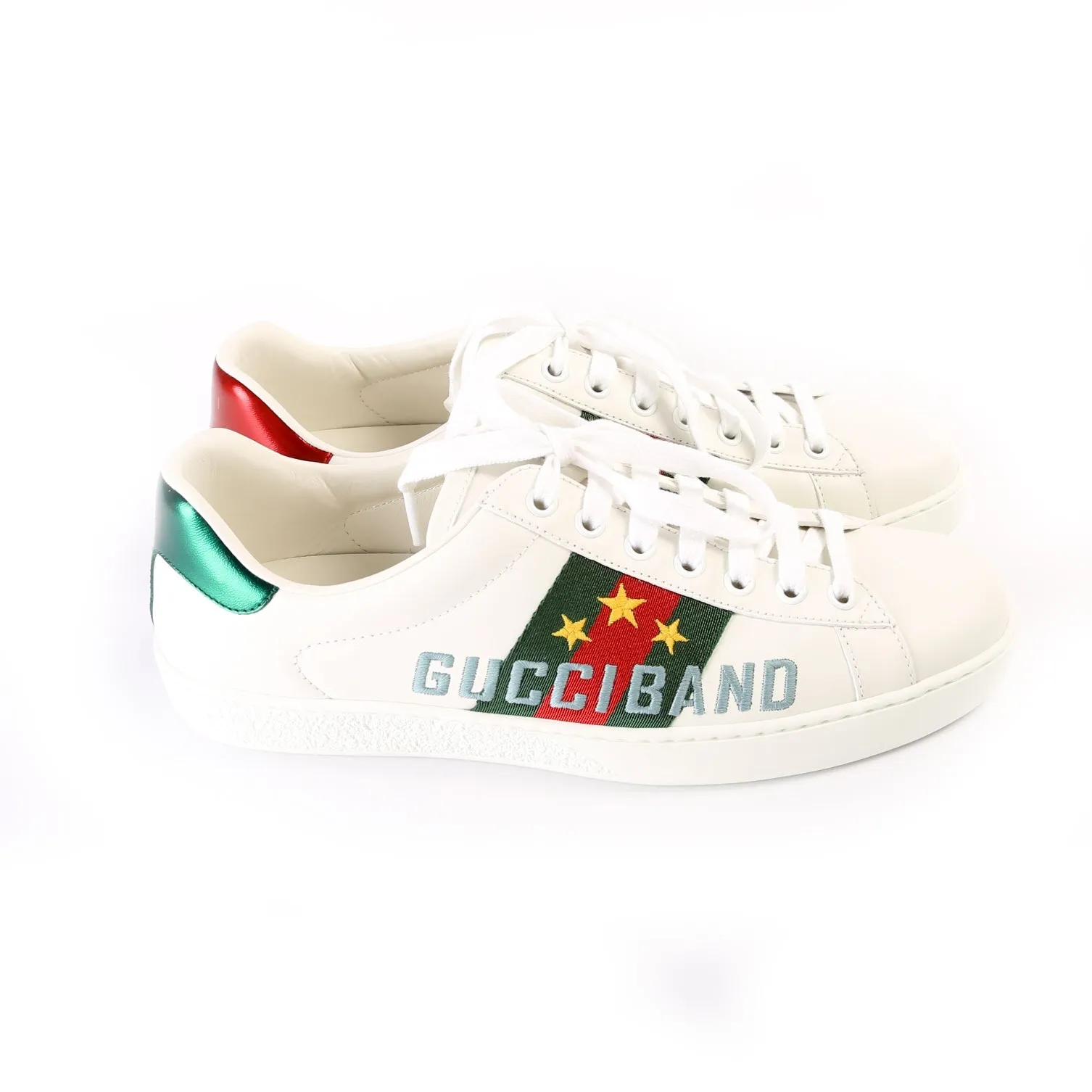 Ace Web Gucci Band Sneakers Size 38.5 (Men's Size 6.5)