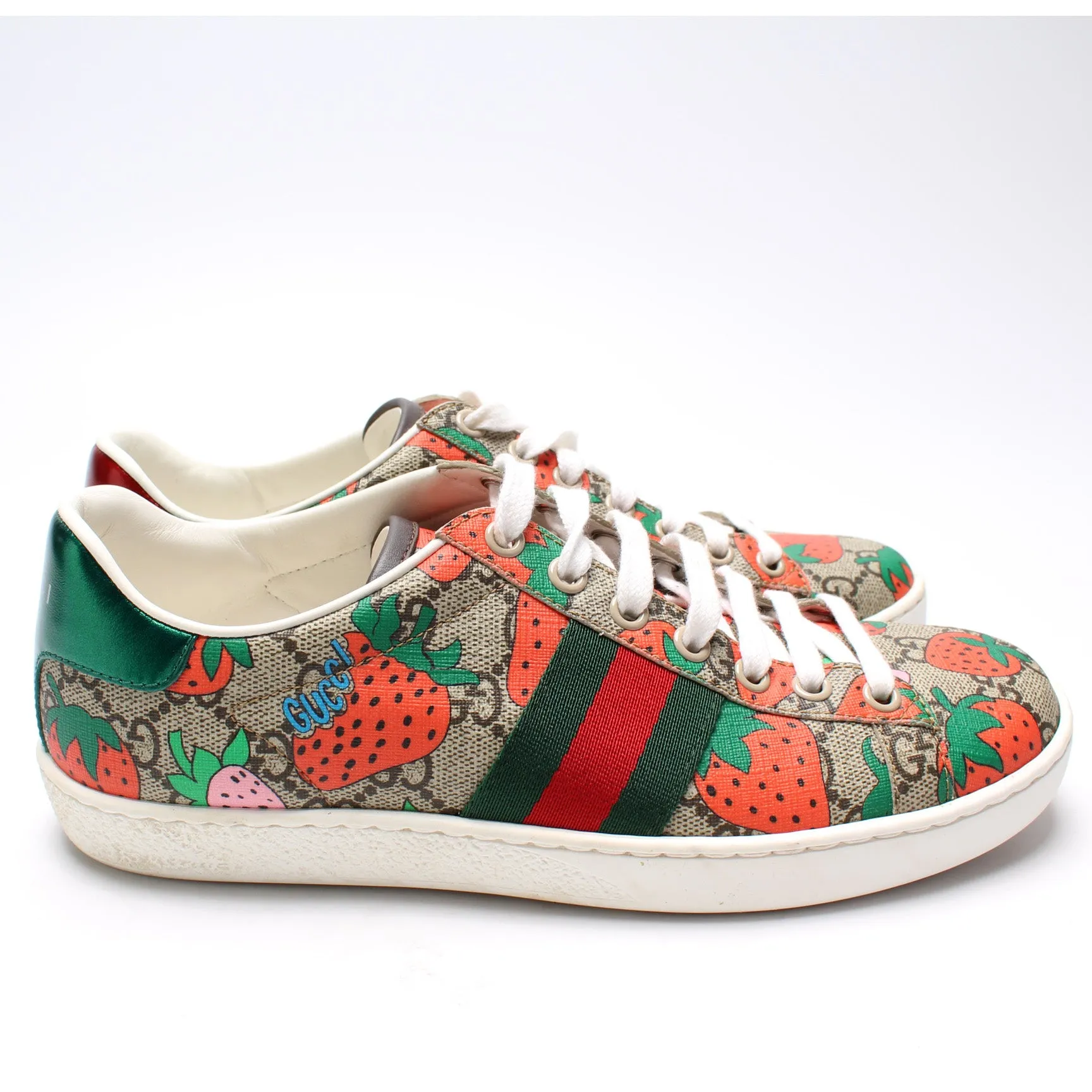 Ace Web Strawberry Sneakers Size 36.5