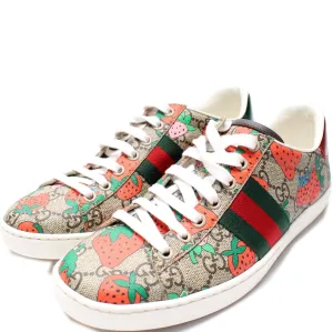 Ace Web Strawberry Sneakers Size 36.5