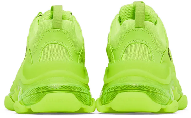 Balenciaga Yellow Triple S Sneakers