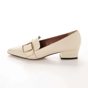 Bally Harumi Women's 6223783 Bone Calf Leather Buckled Mules US 9 MSRP $730