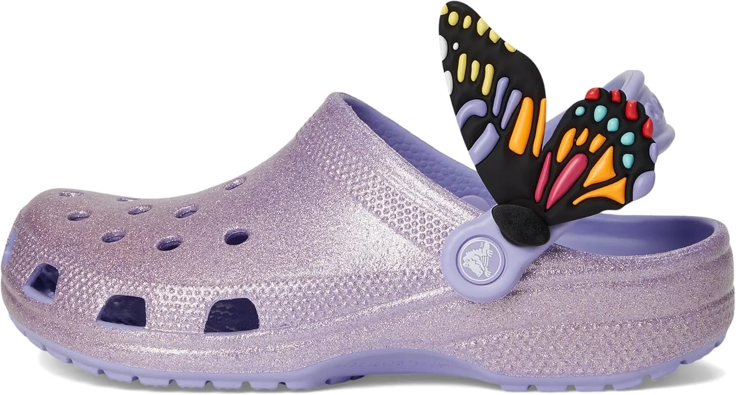 Crocs Unisex-Child Classic Clogs with Jibbitz Shoe Charms (Little Big Kid)