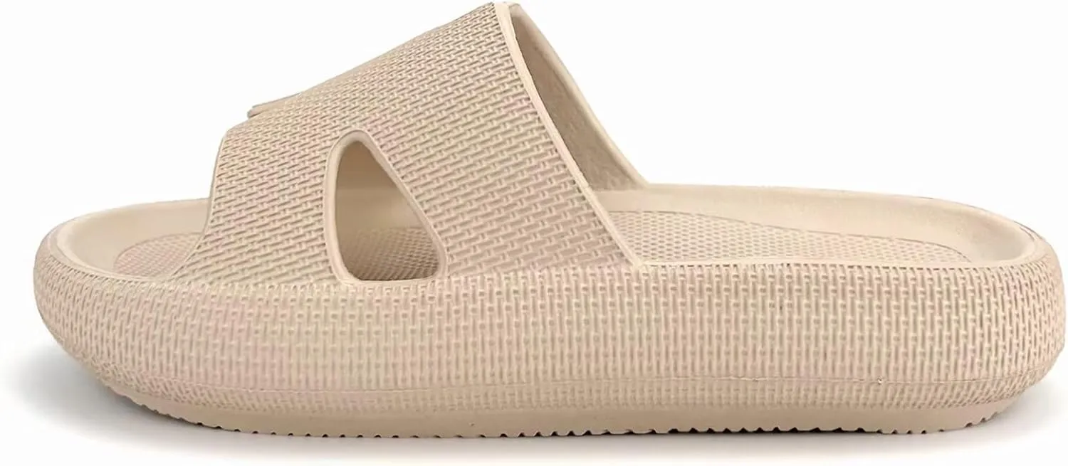 Cubufly Cloud Slides for KidsBoys Girls Shower Slippers Slip on SandalsNon-Slip Open Toe Pillow Slippers SandalsQuick Drying Summer Beach Pool Shoes