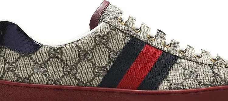 Gucci Ace GG Supreme Beige sneakers, beige