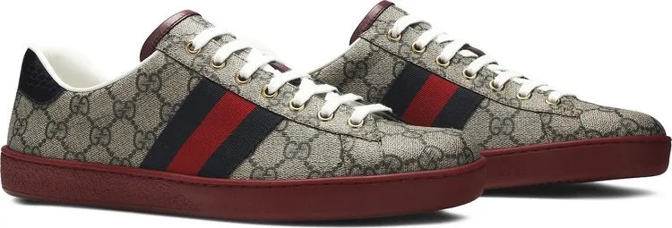 Gucci Ace GG Supreme Beige sneakers, beige
