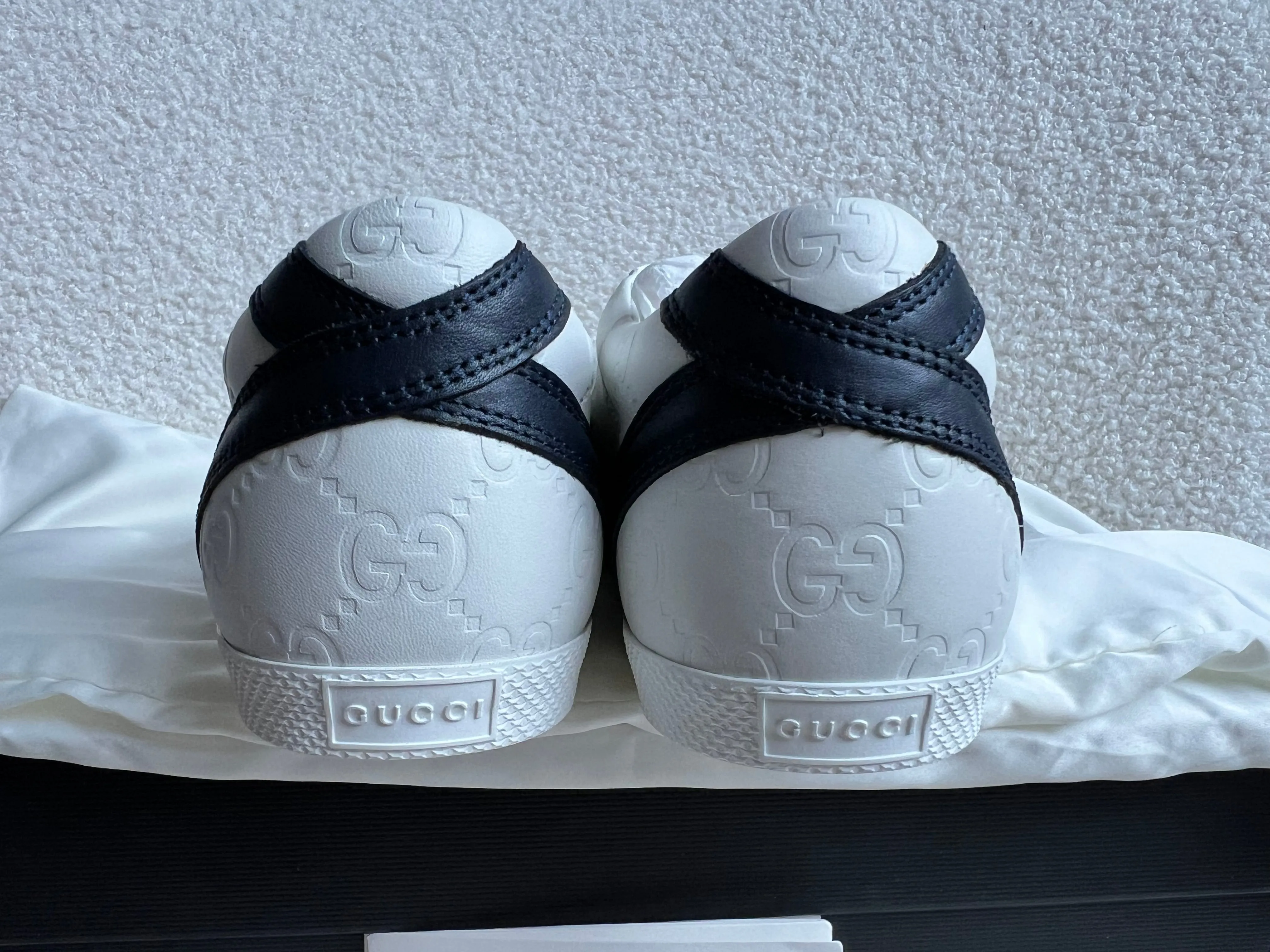 Gucci Ace Leather Sneakers size 4 36.5 (RRP £570)