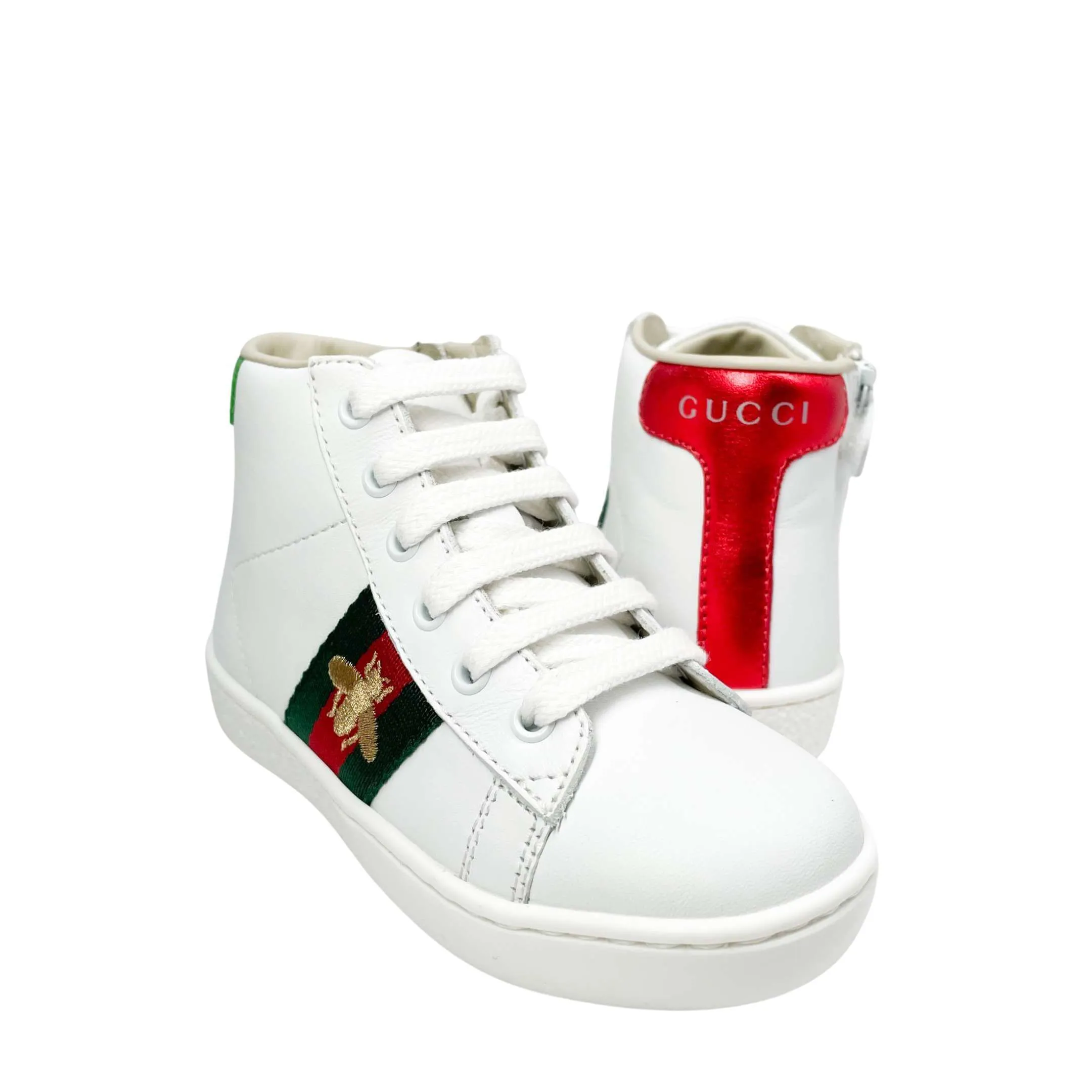 Gucci Toddler Ace Bee High Top
