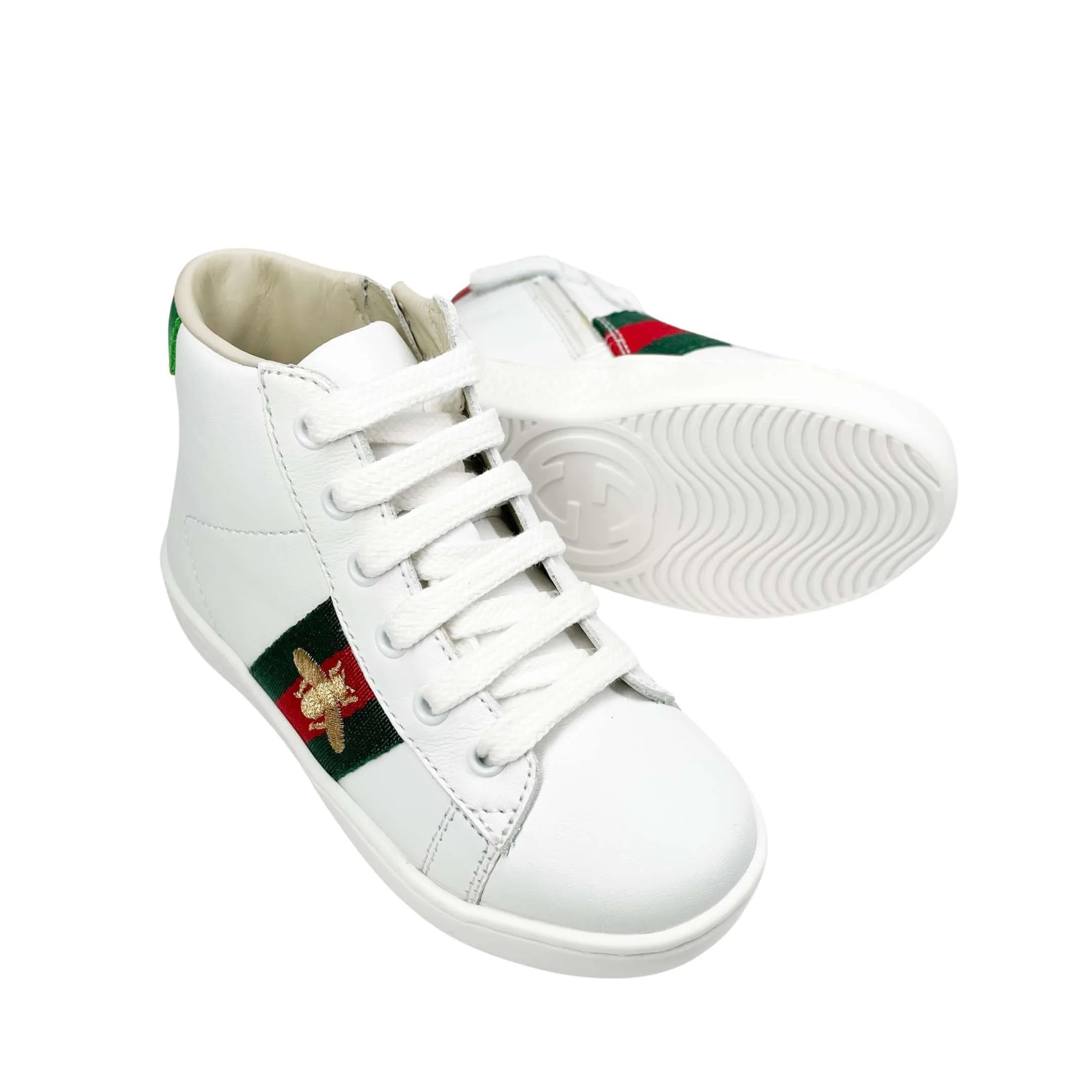 Gucci Toddler Ace Bee High Top