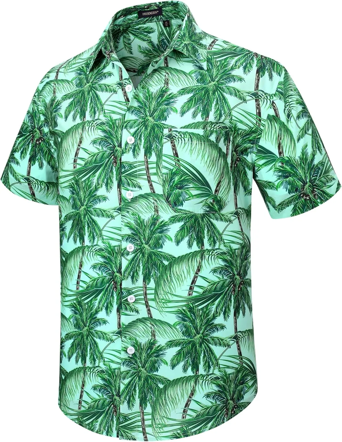 Hawaiian Shirt for Men Short Sleeve Button Down Shirt Men Casual Summer Tropical Beach Aloha Shirts for Men Hawaii Party