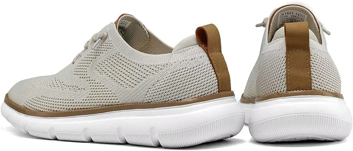 Mens Oxfords Lace-Up Lightweight Casual Walking Shoes Dress Shoes Fashion Sneakers Shoes
