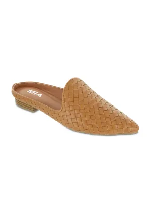 MIA Johona Woven Mules - Tan