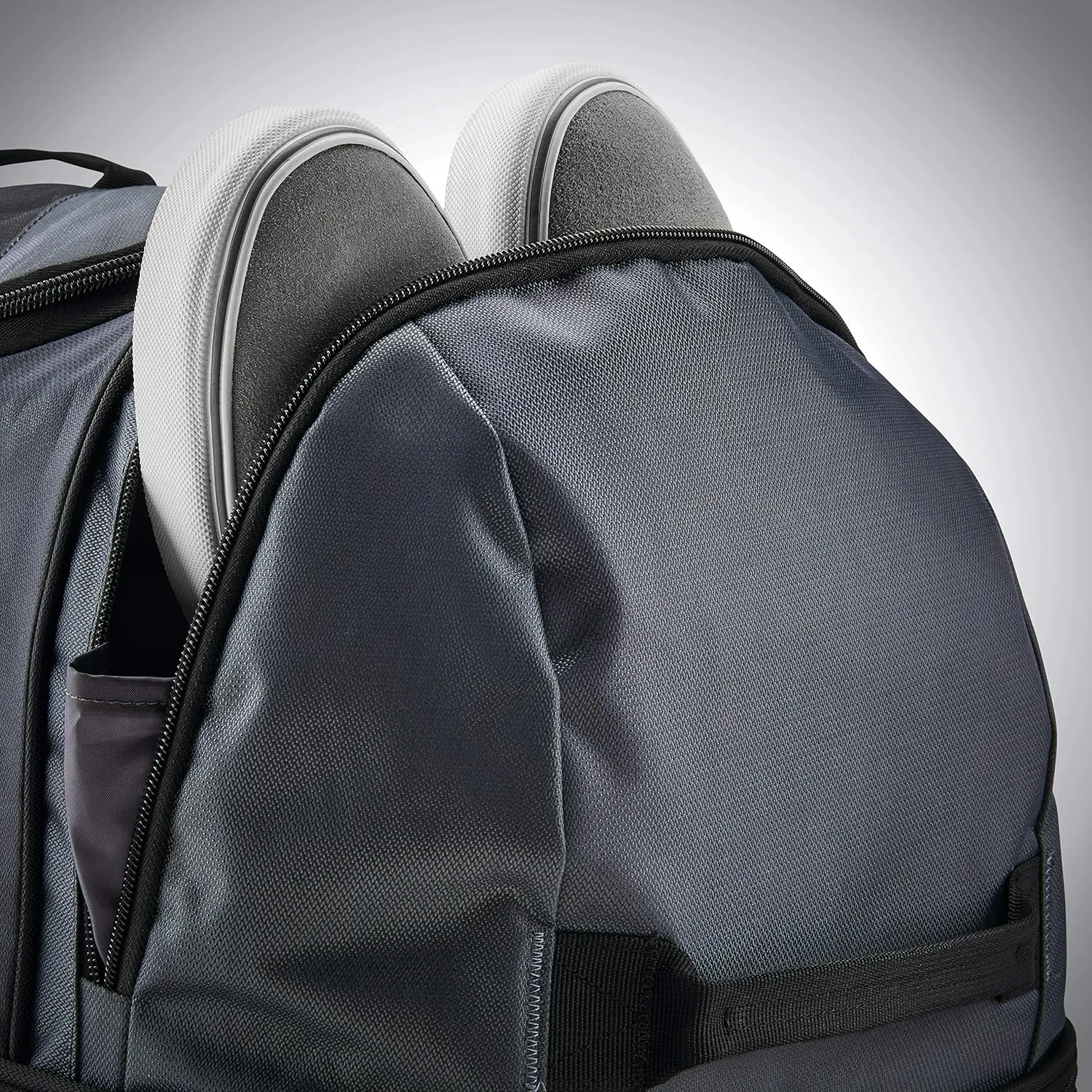 Samsonite Andante 2 Wheeled Duffel Bag ?C 22-Inch Durable Rolling Luggage with Inline Skate Wheels, Push-Button Handle & Spacious Compartments ?C Travel-Friendly and Lightweight - Moss Green/Black